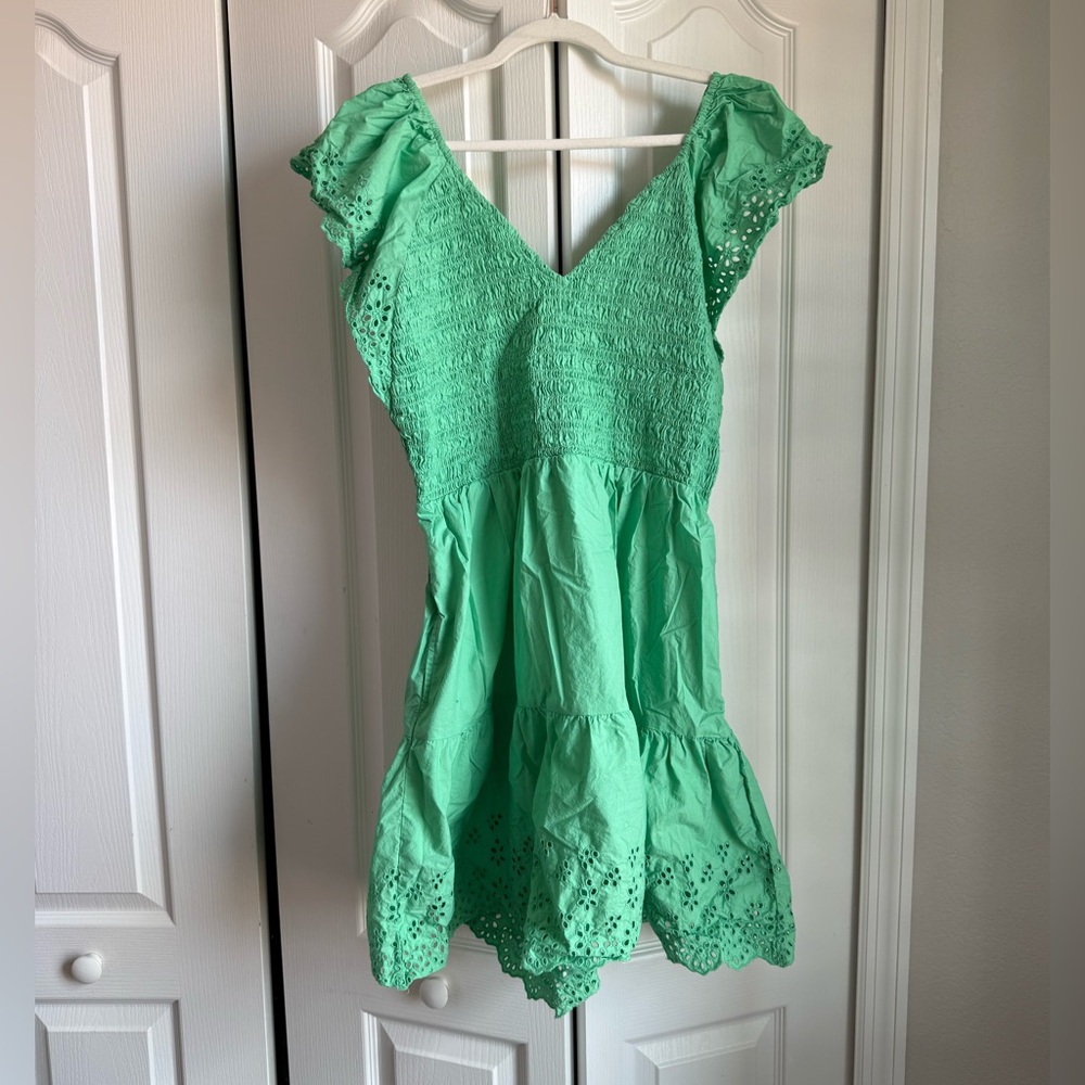 Green Gap Open Back Detail Dress - Size XL 💕